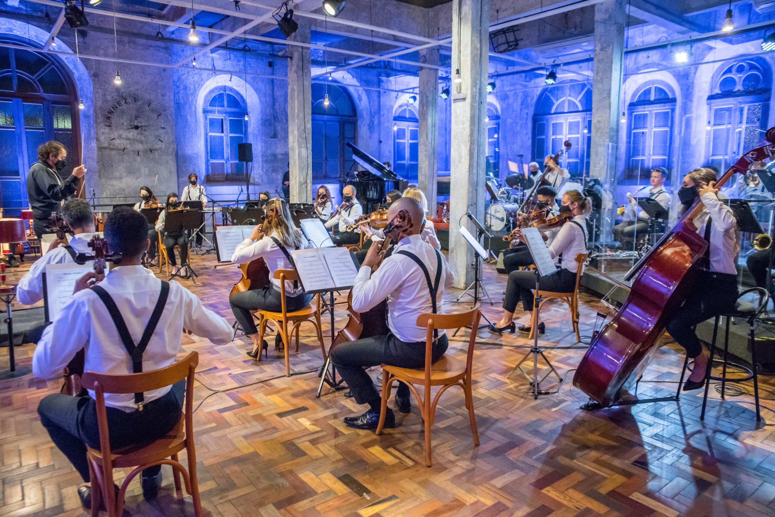 Orquestra Ouro Preto Duke Ellington – Foto Íris Zanetti