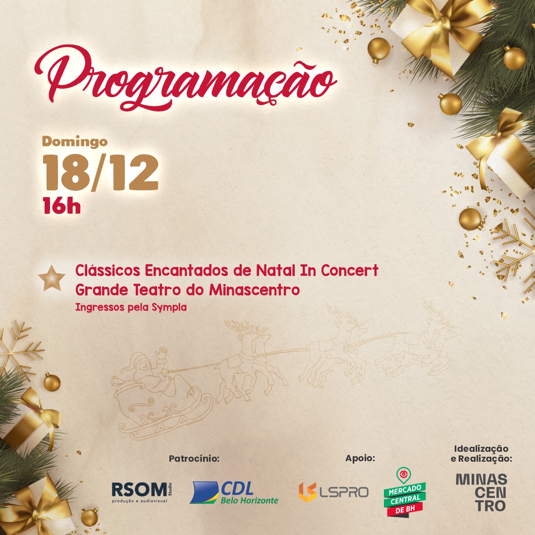Programação de natal 18..12