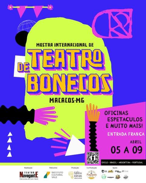 Arte 1º Encontro Internacional de Teatro de Bonecos de Mariana