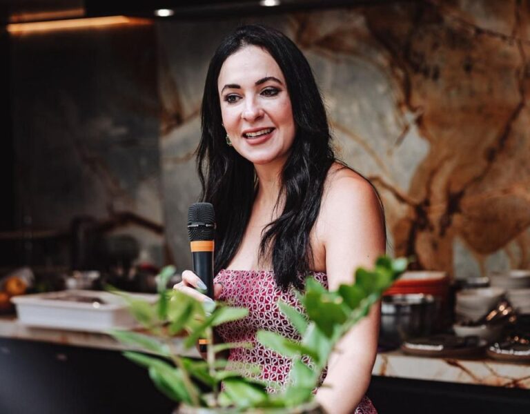 Lívea Esteves recebe Bruna Martins na Casa Brastemp