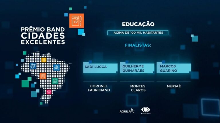 Coronel Fabriciano é finalista do Prêmio Band 2025 novamente