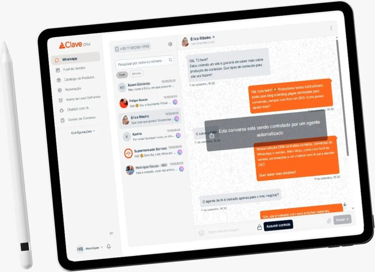 CRM profissionaliza o atendimento no WhatsApp Business