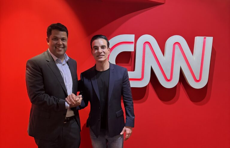 CEO da Allp Fit se reúne com presidente da CNN Brasil