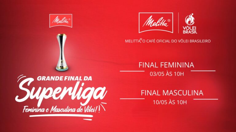 Café oficial do vôlei nacional, ativa as finais da Superliga