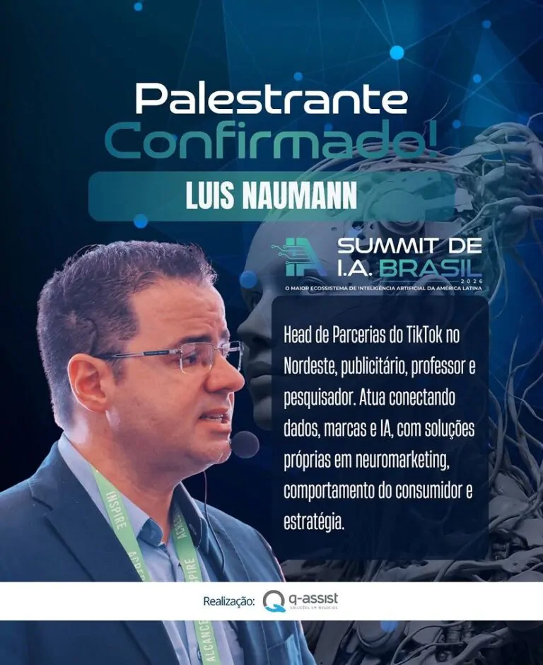 Felipe Naumann é destaque no Summit IA Brasil 2026