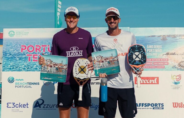 André Baran é campeão em Portugal e celebra primeiro título