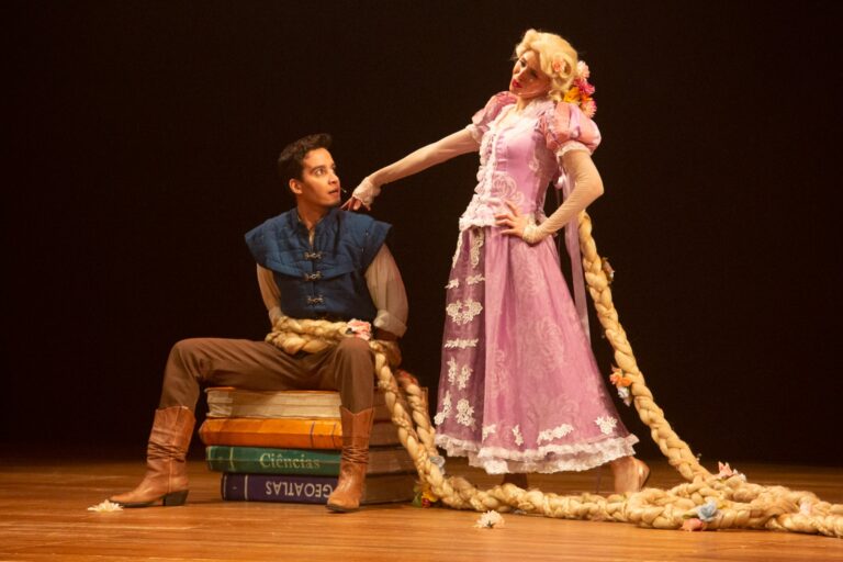 Rapunzel encanta o público de Contagem neste domingo