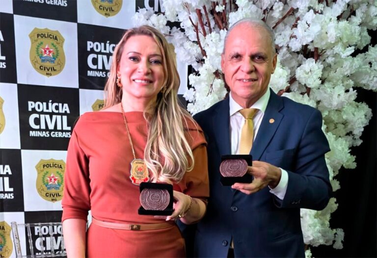 Carlos Souto recebe Moeda Destaque 2026 da Polícia Civil