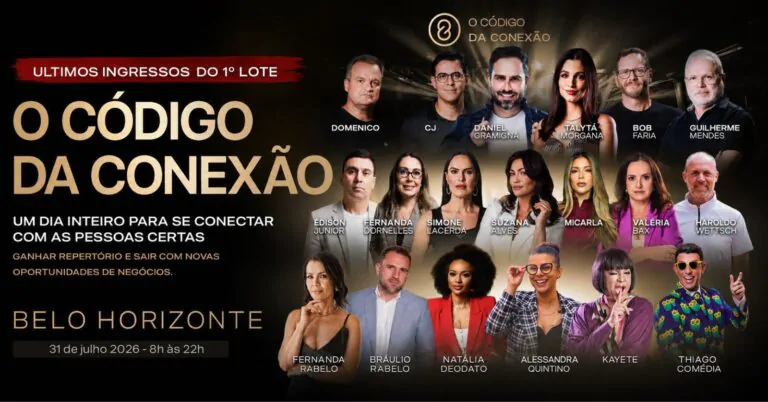 "O Código da Conexão" chega a Belo Horizonte