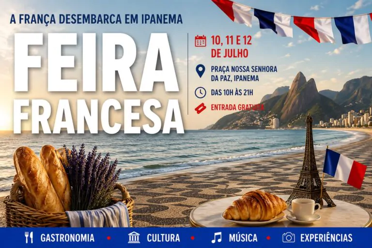 Rio recebe a 4ª edição da Feira Francesa em Ipanema