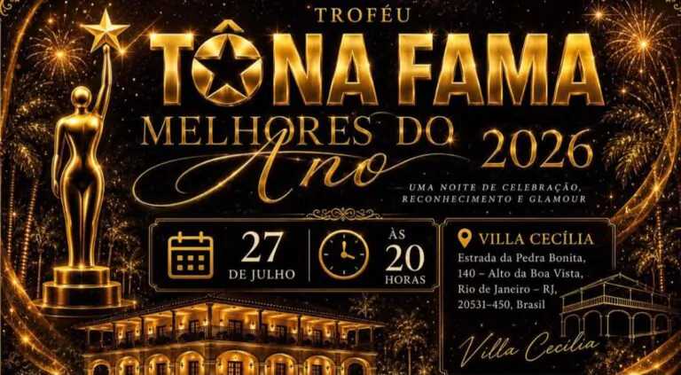 Troféu Tô Na Fama 2026 celebra 4 anos da marca