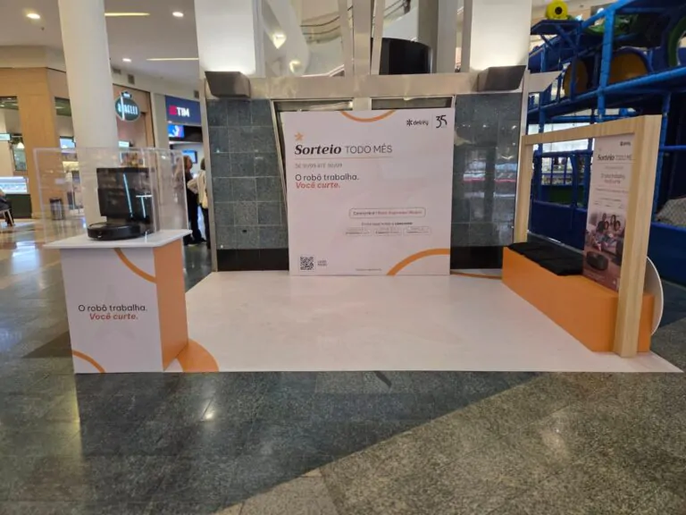 Del Rey celebra mês do cliente com sorteio de robô aspirador