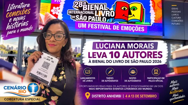 Luciana Morais leva 10 autores à Bienal de São Paulo