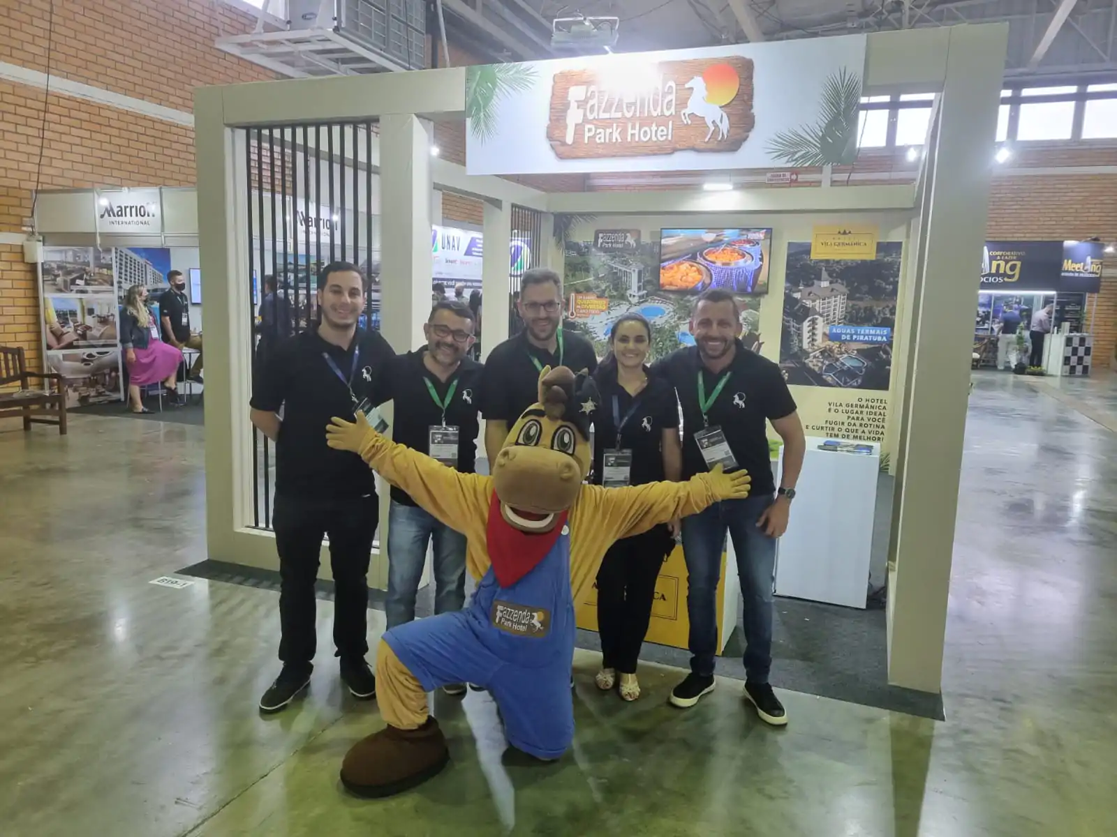 Foto Equipe + Mascote