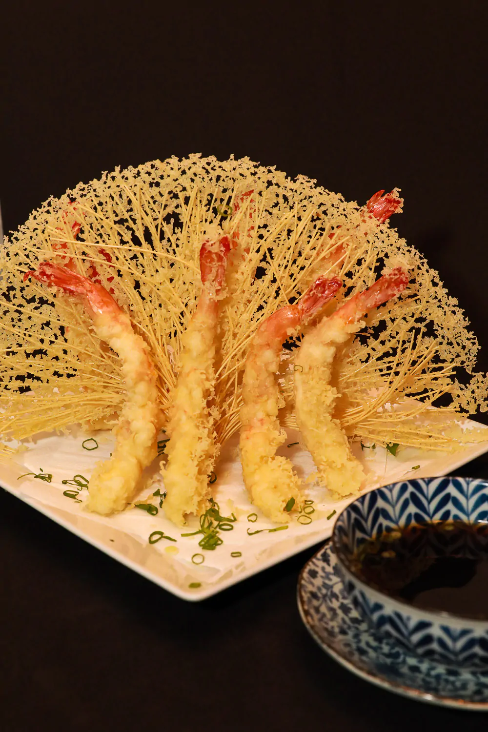 Tempurá de camarão