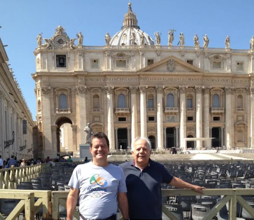 Clóvis Aguiar e Célio Balona – Foto Sonia Rigueira
