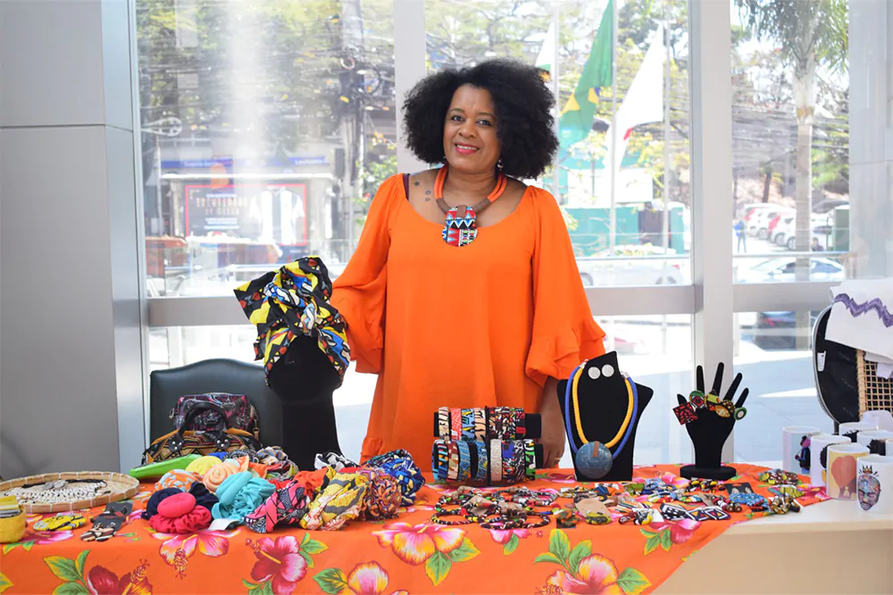 Not---Cris-Black-Feira-de-artesanato-Semana-da-Justica-pela-Paz-em-Casa. (1) Raquel Medeiros/TJMG