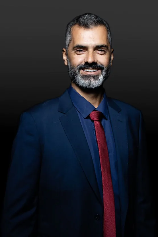 presidente da AMIHLA, Alexandre Santos