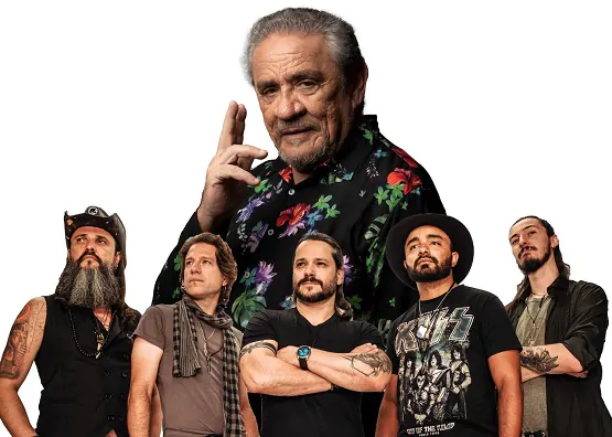 ZÉ Ramalho e Rocknights foto divulgação