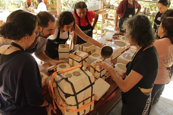 Anagama 1ª edição - Ofic. Moldes em gesso_9 - Foto Robson Oliveira