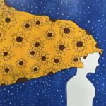 17.Ouro Preto_9o ano B_a moça e o girassol_um gitrassol da cor do seu cabelo